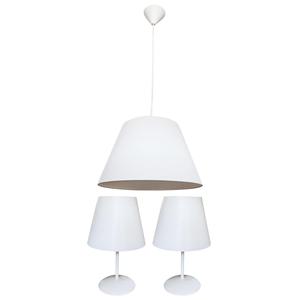 Set lampadario e paralume per camera da letto Taç