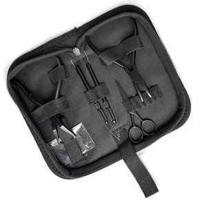 Nouvelle Arrivée Conception En Gros Pas Cher Prix Pince D'extension De Cheveux Kit Basse quantité minimale de commande Pince D'extension De Cheveux Trousse À Outils - Product Image 2
