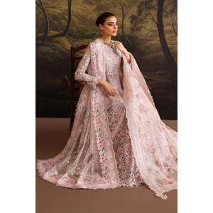 Embroidered Chiffon <b>Net</b> <b>Fabric</b> SF-4380 - Product Image 6