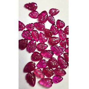 106 Uds Bangkok rubí relleno de vidrio 6mm a 18mm hoja tallada 220 Cts lote Iroc ventas alta calidad piedras preciosas sueltas hojas de rubí US $257 - Product Image 1