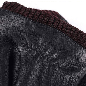 Gants en cuir de haute qualité pour l'automne hiver gants de mode chauds en matériau Durable pour une fête décontractée en plein air - Product Image 5
