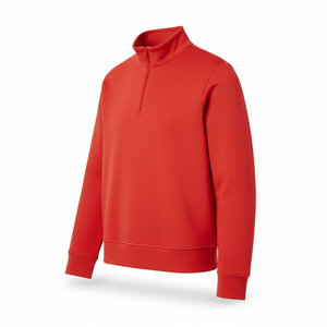 <b>Men</b> <b>Fleece</b> Pullover Half Zip Eco Friendly Knitted Sweatshirt for <b>Men</b> Zipper Hoodies Sweatshirt Pullover OEM - Product Image 3