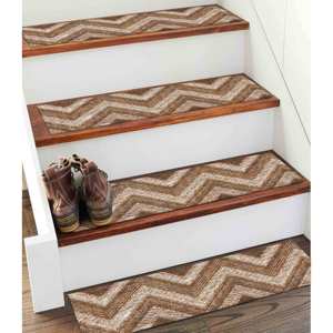 Tapis imprimé : tons doux, bohème, beige, moderne, populaire, marchepieds, tapis d'escalier, gobelin - Product Image 1