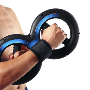 Muñequeras de neopreno de alta calidad con logotipo personalizado para hombres, bucles para seguridad corporal, levantamiento de pesas, accesorios de gimnasio, muñequera - Product Image 2