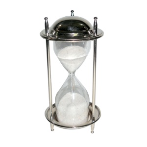 High Quality Nautical Brass Table Item Unique Maritime Design Hourglass <b>Sand</b> Timer Compass Good Quality Promotional Metal Item - Product Image 1