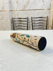 Pure Copper <b>Water</b> <b>Bottle</b> With Yoga Ayurveda Health Benefits Hammered Copper <b>Water</b> With Best Finishing and Quality From India - Product Image 3