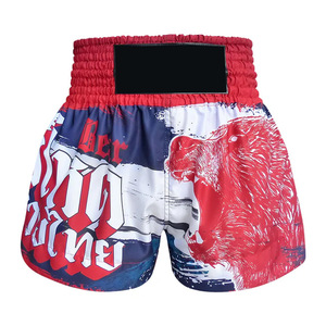 Best Selling Comfortable Custom Logo Silk <b>Polyester</b> Quick Dry Breathable Boxing <b>Shorts</b> For Plus Size Adults Premium Design Wear - Product Image 1