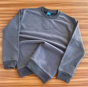 เสื้อสเวตเตอร์คอกลมของผู้ชายแบบสั่งตัดผ้าขนแกะสีสำหรับฤดูหนาว - Product Image 5