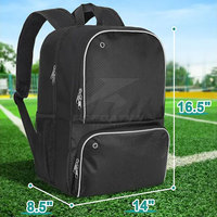 Sac de basketball pour hommes, dernier design, multifonctionnel, fitness en plein air, logo personnalisé, 100% polyester, capacité 30-40L, séchage rapide