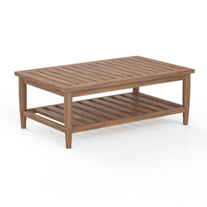 ชุดโซฟาไม้สัก4ชิ้นพร้อมโต๊ะกาแฟสี่เหลี่ยมผืนผ้าสำหรับใช้ในอพาร์ทเมนต์และโรงแรม - Product Image 4