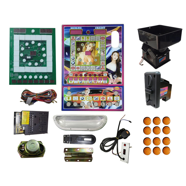Coin Operated Game Arcade Machine Mario Game Kits PCB Board Low Price