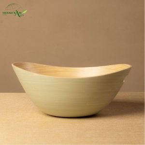 Tazón de Bambú Clásico Ecológico Desechable con Asa Suave, Personalizado para Fiestas y Uso Doméstico, Diseñado para la Comodidad Diaria, Thanh Nam Arts - Product Image 4