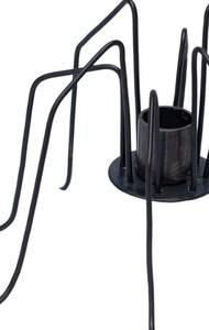 BOUGEOIR ARAIGNÉE NOIRE BONNE QUALITÉ FABRIQUÉ À LA MAIN DE FER THÉ LUMIÈRE Offre Spéciale BOUGEOIR DÉCORATIF VAISSELLE - Product Image 6