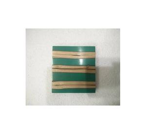 Wooden and Resin Coaster With Holder Resin <b>Beer</b> Coaster for Green Color with square Shape and at Best Price - Product Image 4