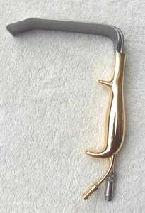 Retracteur manuel de sein MayoMed, style TEBBETTS, pointe dentelée avec guide lumineux et aspiration, utilisation en hôpital, soins intensifs, certifié ISO13485 - Product Image 2