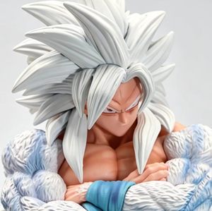 Figura de Anime GK de <span class=keywords><strong>Goku</strong></span> Super <span class=keywords><strong>Saiyan</strong></span> <span class=keywords><strong>5</strong></span> con Brazos Cruzados, Juguete de Moda, Estatua, Mercancía, Decoración de Mesa, Regalo de Cumpleaños - Product Image 2