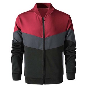 Nouvelle veste bomber d'automne personnalisée OEM pour homme, décontractée, imperméable, respirante, 100 % polyester, haute qualité, col montant, modèle 2026 - Product Image 4