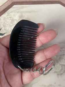 Peine de Cuerno de Búfalo Pulido, Hecho a Mano, de Alta Calidad, Duradero, Antiestático, con Acabado Suave, para Arte - Product Image 4