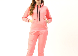 Sudadera Extra Grande Personalizada para Mujer, Chándal de Invierno, Estampado Ecológico, Precio Económico al por Mayor, Hecho en Pakistán - Product Image 3