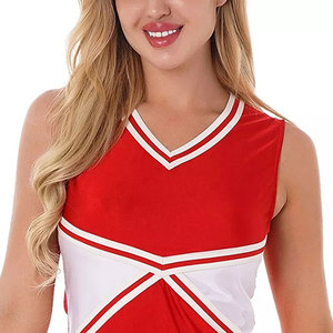 Uniforme de cheerleading sans manches de qualité supérieure, nouvelle arrivée, en vente, tenue de qualité supérieure avec uniformes de cheerleader - Product Image 4