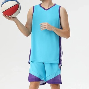 Maillots de basket-ball imprimés par sublimation, uniformes de basket-ball élégants et respirants, uniformes d'équipe tendance et légers de qualité supérieure - Product Image 3