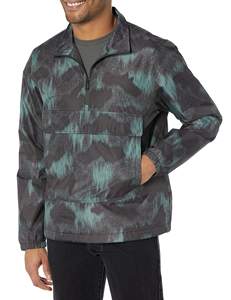 Chaqueta de Invierno para Hombre, Cuello Redondo, Poliéster, Logotipo Personalizado Impreso, Cortavientos, Tela de Nailon, Nuevo Lanzamiento, Talla XS, Tinte Liso - Product Image 3