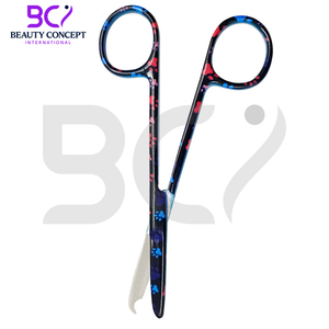 5,5 Lister Médico Quirúrgico Enfermera Calidad Premium Buena Venta Tijeras de vendaje quirúrgico de acero inoxidable - Product Image 5