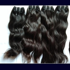 Extensiones de cabello de templo camboyano Remy natural sin procesar Cabello de trama cruda en estilo ondulado Extensiones de cabello con cinta adhesiva - Product Image 3