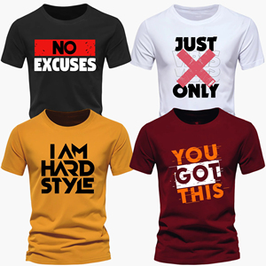 Hommes grande taille logo personnalisé 100% coton vente en gros respirant unisexe personnalisé imprimé t-shirts pour unisexe - Product Image 1