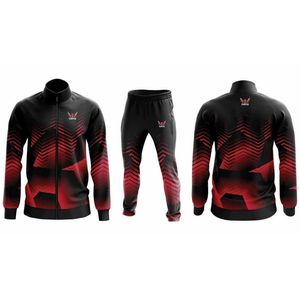 Unisex Eco-Friendly Lightweight Full Zip <b>Winter</b> Tracksuit Printed Hooded Jogging Wear Adults Soccer Plus Size <b>Maternity</b> - Product Image 1