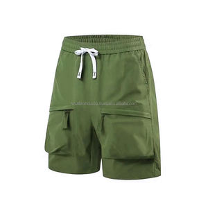 Men's Casual Summer Cargo <b>Shorts</b> Big Pockets Zipper Multi-Color Board <b>Shorts</b> for Outdoor <b>Hiking</b> Streetwear Plus Size Drawstring - Product Image 6