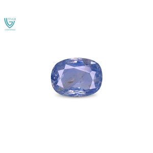 Zafiro Azul de 4.24 Quilates, Gema Natural Facetada de Corte Ovalado, Ónix, Aguamarina, Ópalo, Jade, Gemas en Forma de Pera de 8 mm de Altura - Product Image 1