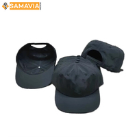 Gorra de Béisbol Deportiva de 6 Paneles de Alta Calidad OEM de SAMAVIA, Visera Curva, Bordado 3D Personalizado, Estilo Hip Hop, Lona, para Fiestas