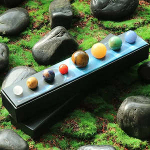 Boules de cristal naturelles au design moderne pour le système solaire - Product Image 6