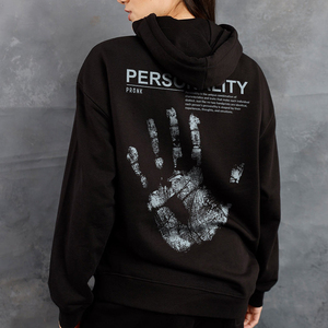 เสื้อฮู้ดสวมหัวโอเวอร์ไซส์สำหรับผู้หญิงเสื้อสเวตเชิ้ตผ้าฟลีซหนาแขนยาวขนาดใหญ่พิเศษสำหรับฤดูใบไม้ร่วงและฤดูหนาว - Product Image 5