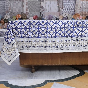 Juego de Sábanas de Lujo Modernas de Algodón Orgánico Hechas a Mano, Estampadas con Bloques, Color Sólido, 100 Hilos, Ecológicas, Suaves al Tacto - Product Image 1