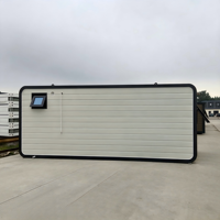 La maison modulaire intégrée moderne et populaire avec un compartiment amovible est idéale pour le bureau, la vie quotidienne ou l'usage commercial