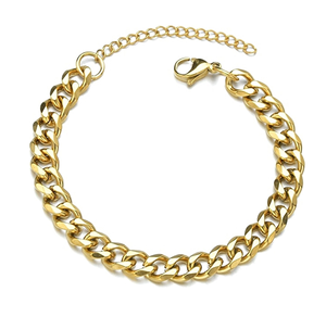 Customized Brass Chain <b>Bracelet</b> Wholesale Price <b>Fashion</b> Design Brass Jewelry Chain <b>Bracelet</b> Best Selling - Product Image 4