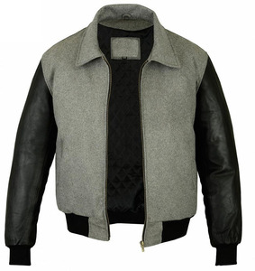Veste de baseball personnalisée pour homme, style varsity, hiver, manches en toile de haute qualité, logo sur le devant, fabriquée au Pakistan - Product Image 2
