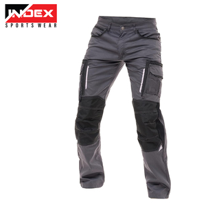 Venta al por mayor Overoles de seguridad de alta calidad Multi-bolsillos Hombres de alta visibilidad Poliéster fluorescente Certificado CE Ropa DE TRABAJO - Product Image 4