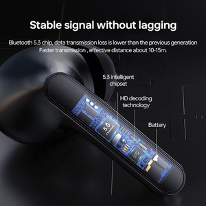 Fone De Ouvido <strong>Bluetooth</strong> Waterproof LED Light Display Gaming In-ear Wireless Headphones Airbuds <strong>Earbuds</strong> - Product Image 4