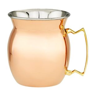 Elegant Modern Design Natural Copper Barware Beer <b>Mug</b> with Handle Matt Finish <b>Large</b> Capacity for Party Occasions - Product Image 4