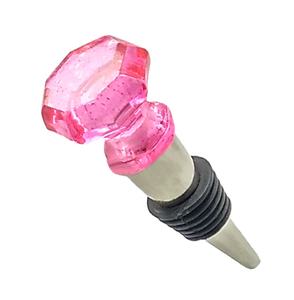 Export quality <b>Queen</b> Pink Crystal Knobs bottle Stopper <b>Gift</b> Items - Product Image 1