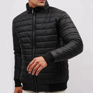 2025 Men's Winter Formal <b>Puffer</b> <b>Jacket</b> with Stand Collar Zipper Front Custom Color & Size Waterproof - Product Image 2