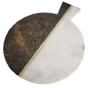 Bloc à découper en marbre de meilleure qualité Rectangle personnalisé artisanat indien planche à découper en bois écologique pour la cuisine - Product Image 5