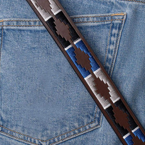 Ceinture de polo en cuir durable, fabriquée à la main, réglable, couture solide, équipement équestre, écurie, équitation, ajustement confortable, classique, alliage - Product Image 6