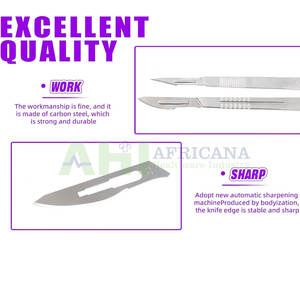 Premium Quality Manual Scalpel <b>Blades</b> <b>Surgical</b> Instruments for General Surgery Use CE Certified Wholesale Cheap Price - Product Image 3