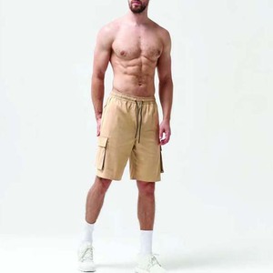 Pantalones Vintage cortos de algodón con estampado de pantalla de alta calidad para hombre, pantalones cortos de poliéster transpirable de estilo callejero para hombre 2025 - Product Image 4