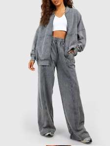 Ensemble de survêtement décontracté pour femme, poids lourd, uni, en molleton de coton long, logo personnalisé, vêtements d'hiver, vente en gros, respirant, rapide 2026 - Product Image 2