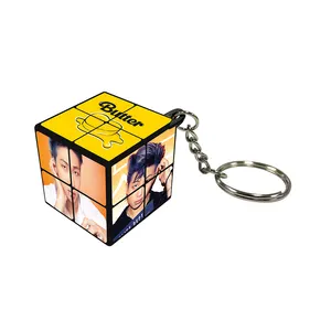 [PG KOREA] Produit Premium Petits moments de guérison dans la vie quotidienne avec BTS Mini Porte-clés Cube Kpop Accessoires